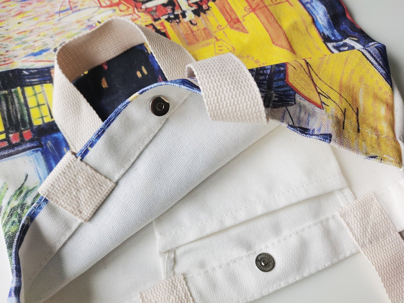 Custom Line Art Photo Canvas Tote Bag for Family, Couple, boyfriend gift