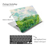 100% Hand painted Van Gogh Acrylic Painting Reproduction, Macbook Case Hard Cover