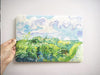 100% Hand painted Van Gogh Acrylic Painting Reproduction, Macbook Case Hard Cover