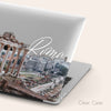 Ancient Rome Macbook Clear Case, Architecture Aesthetic