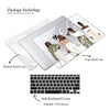 Black Girl Magic illustration, Macbook Clear Case, Personalized Name