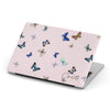 Butterfly Pink Macbook Hard Cover, Custom name