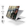 Caillebotte Painting, Rue de Paris, Macbook Case Personalized Hard Cover