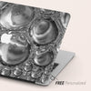 Chic Bubbles Macbook Hard Cover, Personalized Macro photography Art case