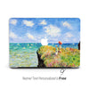 Claude Monet Painting, Macbook Case Personalized, Cliff Walk at Pourville