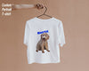 Custom Couple T-shirt, Custom Portrait Illustration, Art painting t-shirt