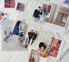 Custom Lover Portrait Photo iPhone Case, Hand illustrated Clear Cover