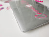 Custom Name Clear Macbook Hard Cover