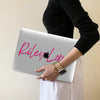 Custom Name Clear Macbook Hard Cover
