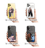 Custom Pet Portrait iPhone Clear Case, Hand illustrated Cover