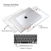 Cute Doodle XOXO Macbook Clear Case, Matte Case