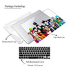 Dragon Ball family, Macbook Clear Hard Case, Anime Custom Name