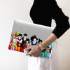 Dragon Ball family, Macbook Clear Hard Case, Anime Custom Name