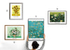 Dyson Hair Dryer Skin Sticker, Van Gogh Flowers, Personalized