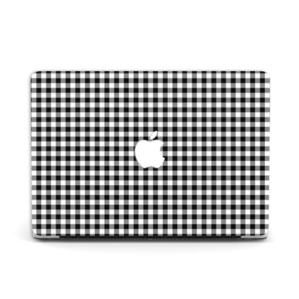 England Plaid style, Macbook Case Personalized Hard Cover, Almond Blossom - MinimalGadget