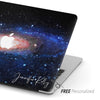 Galaxy Space Macbook Hard Cover, Personalized Nature Art case