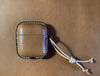 Genuine Leather Case, AirPods 1, 2, Pro, Tanned Leather Case with String