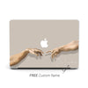 God Hand Minimal Style Macbook Hard Cover