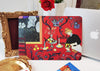 Henri Matisse Painting, Macbook Case, ' Harmony in Red' , Custom Name Case