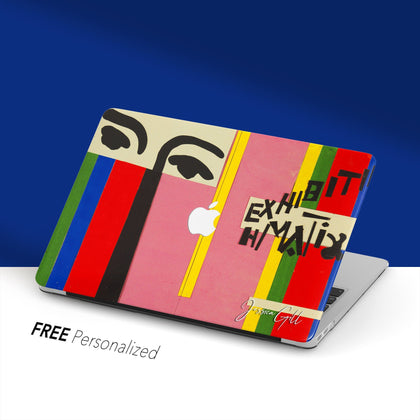 Henri Matisse Painting, Macbook Case Personalized name - MinimalGadget