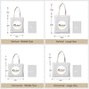 Personalized Hand illustrated Portrait Tote Bag for Family, Couple, boyfriend gift