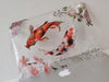 Japanese Style Koi Macbook Clear Case, Black Matte Case