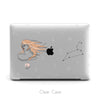 LEO Case, Aesthetic Zodiac Constellation Clear Hard Case