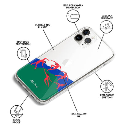 Matisse Painting ’The Dance’, Personalized Modern Art Phone Case - MinimalGadget