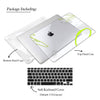 MEMPHIS Geometric Abstract Macbook Clear Case