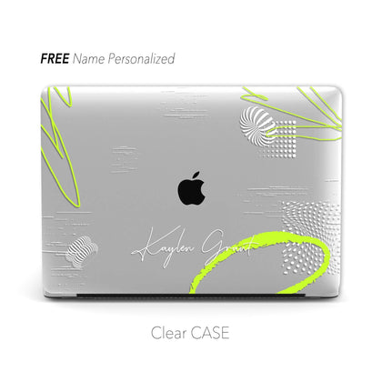 MEMPHIS Geometric Abstract Macbook Clear Case - MinimalGadget