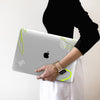 MEMPHIS Geometric Abstract Macbook Clear Case