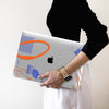 MEMPHIS Geometric Abstract Macbook Clear Case, Matte Case
