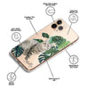 Meowstera! CUSTOM Your Cat with Watercolor Monstera, iPhone Clear Case
