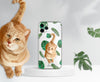 Meowstera! CUSTOM Your Cat with Watercolor Monstera, iPhone Clear Case