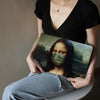 Mona Lisa with Mask, Macbook Case Personalized, Da Vinci