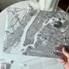 NewYork Map, Clear Macbook Hard Case, Custom Your City Map