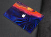 Ocean Flame, Macbook Hard Cover, Personalized Liquid Art case