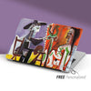 Pablo Picasso Painting, Macbook Case Personalized Name
