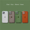 Personalized Clear Coffee Phone Case, Modern Aesthetic