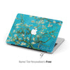 Personalized Clear Macbook Case Hard Cover, Geometric Art line, Custom name