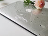 Personalized Clear Macbook Case Hard Cover,Black ink Dot, Custom name Hard Case