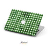 Personalized Cover Christmas Striped Watercolor, Macbook Case Hard Cover