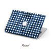 Personalized Cover Christmas Striped Watercolor, Macbook Case Hard Cover
