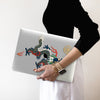 Personalized Dragon Macbook Clear Case, Traditional Chinese Style Painting