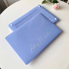Personalized Macbook Blue Matte Hard Case, Custom name