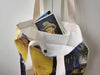 Personalized Name Van Gogh Canvas Tote Bag, Café Terrace at Night