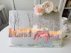 Personalized Oriental Ink Watercolor Painting, Horse Forest Landscape, Macbook Matte Case