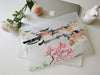 Personalized Oriental Ink Watercolor Painting, Macbook MATTE Case Water Town Quiet Countryside