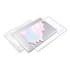 Personalized Pink Pastel fluid, Clear Hard Macbook Case, Custom Name Case