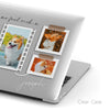Personalized Your Photo Collage, Macbook Clear Case Memorial Gifts for couple baby pets